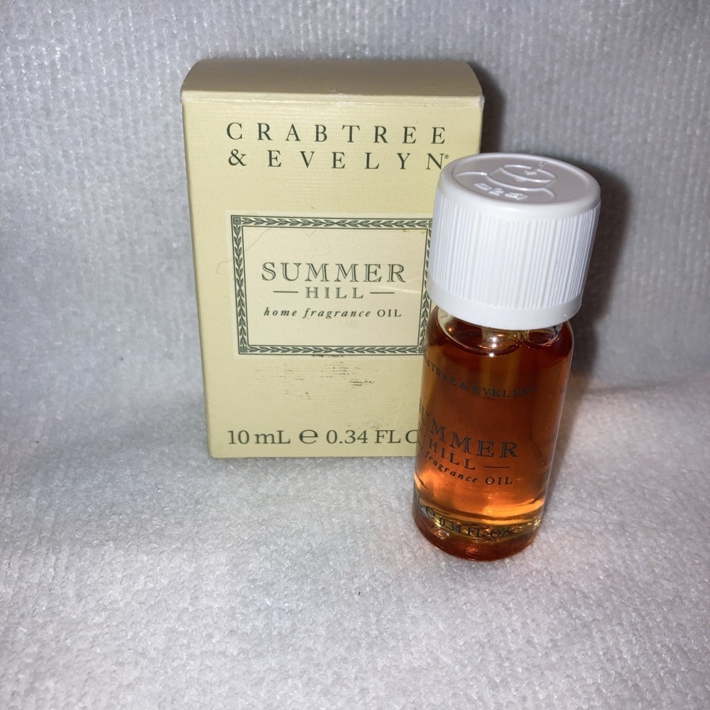 Crabtree & Evelyn SUMMER HILL home fragrance oil 10ml .34 fl oz